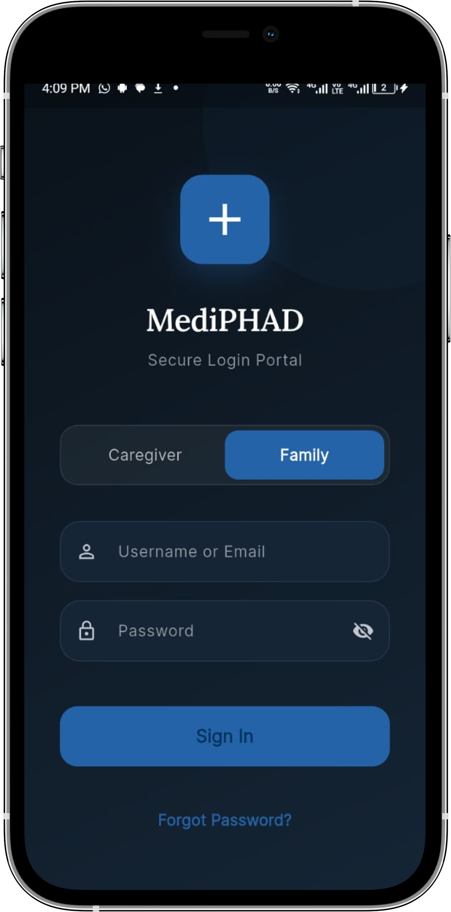 Application Mobile MediPHAD